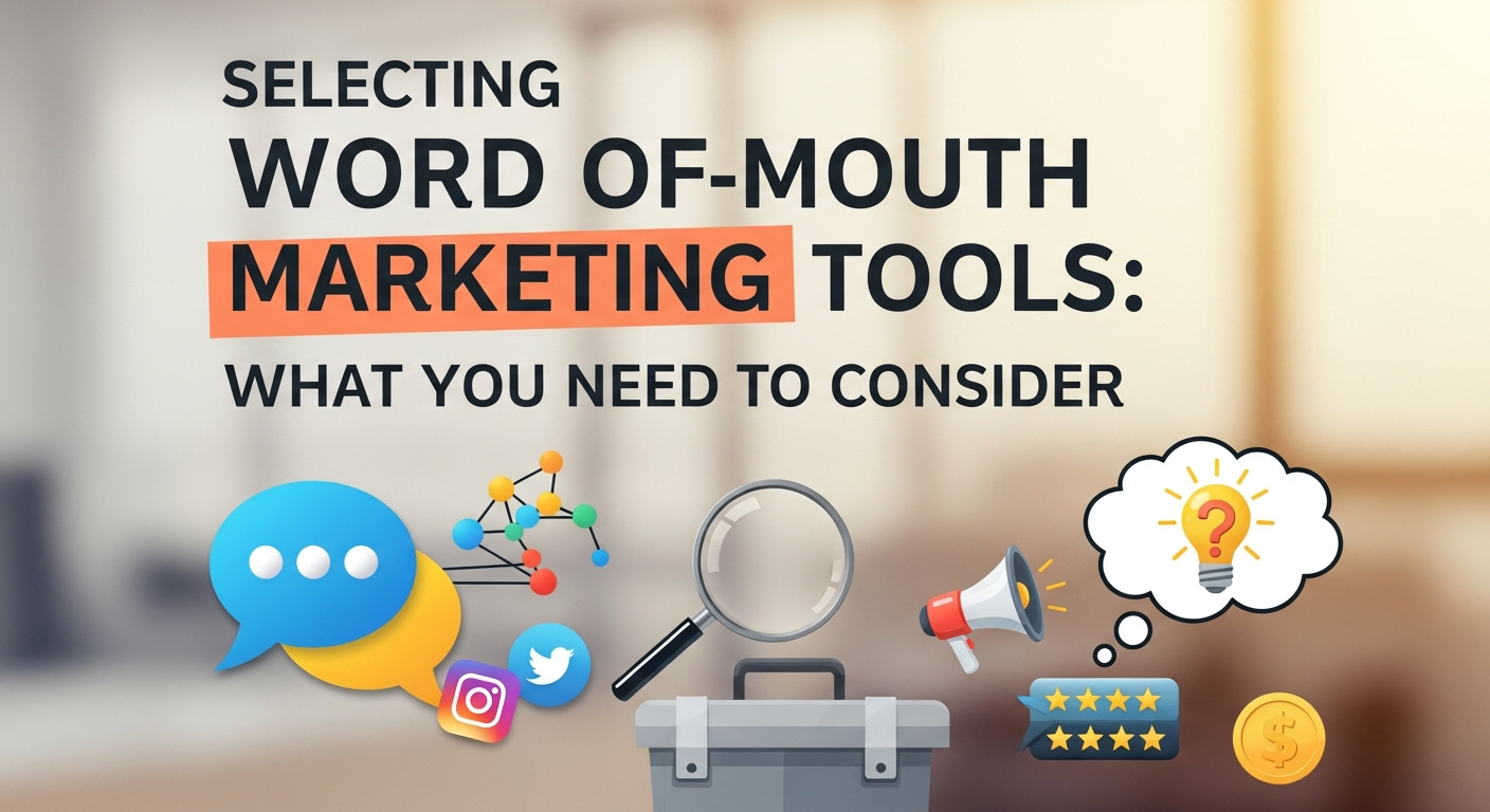 Word of Mouth Marketing Tools 