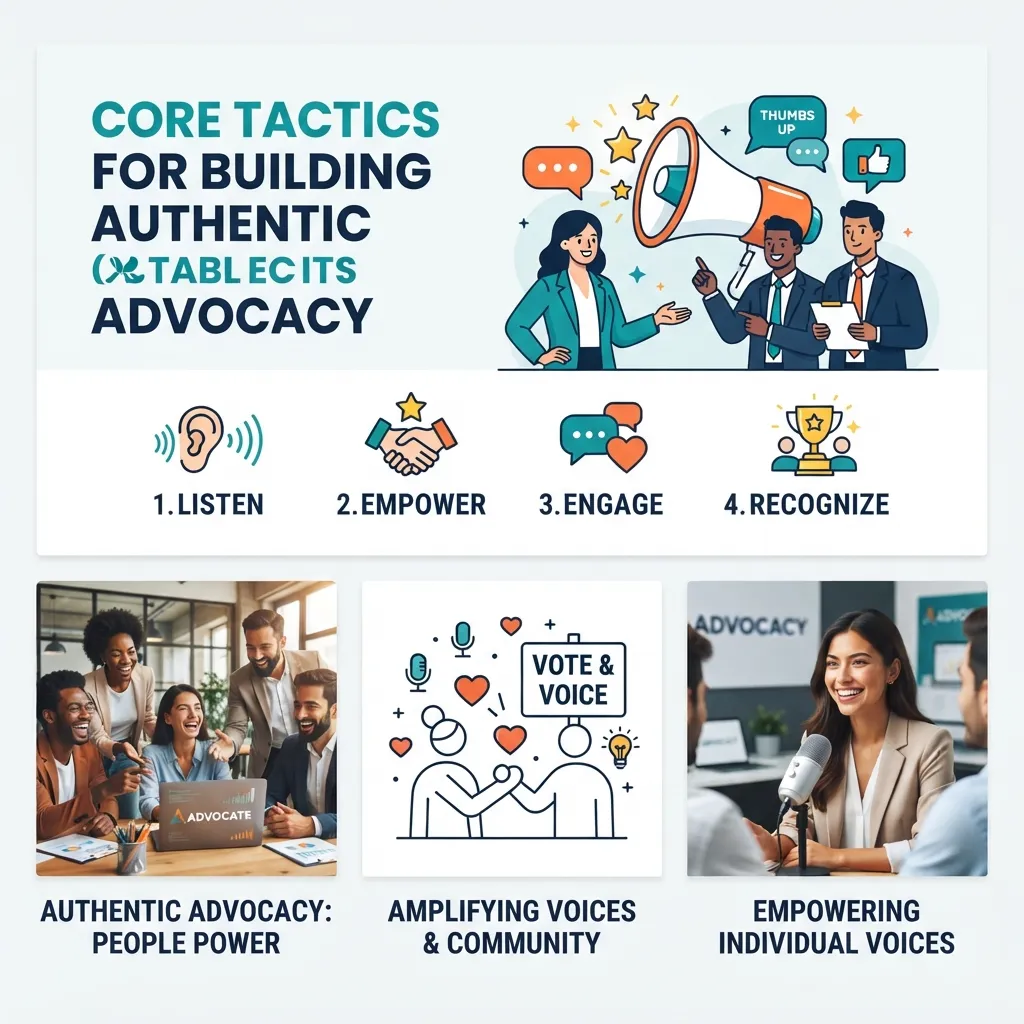 Core Tactics for Building Authentic Advocacy