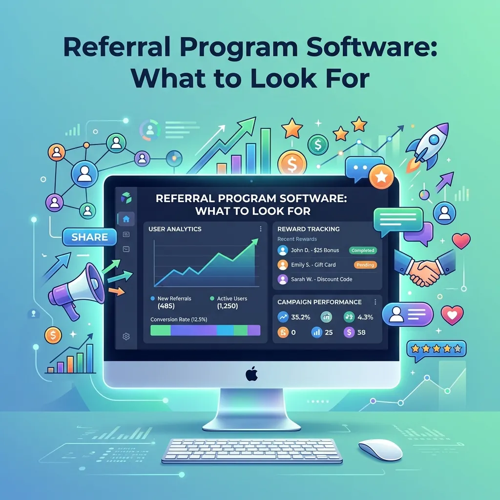 Referral Program Software What to Look For