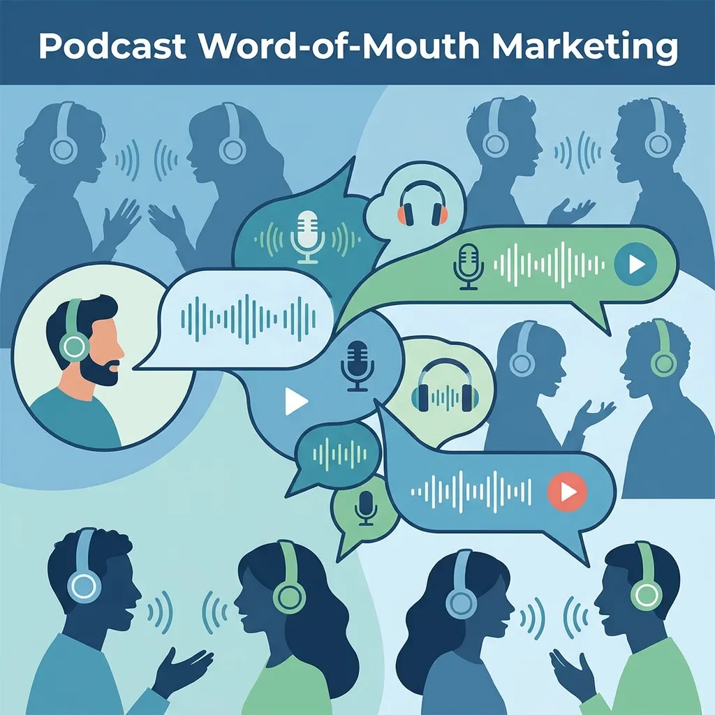 What is podcast word-of-mouth marketing