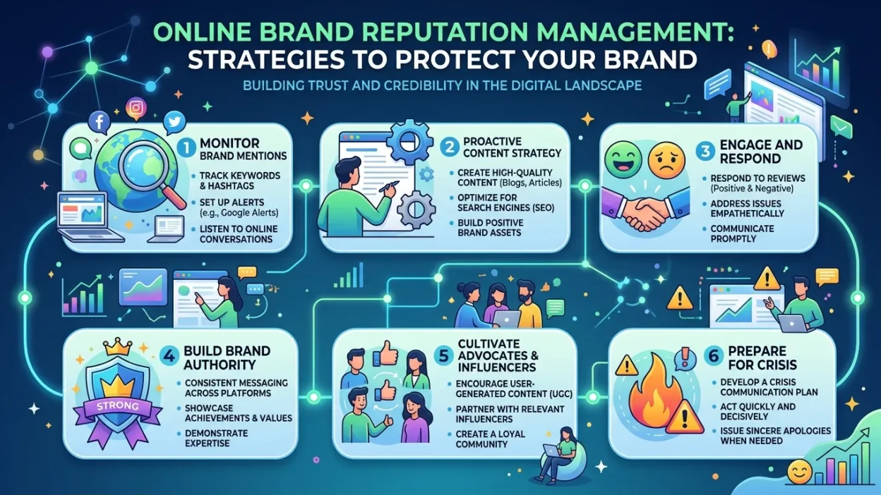 Online Brand Reputation Management Strategies to Protect Your Brand