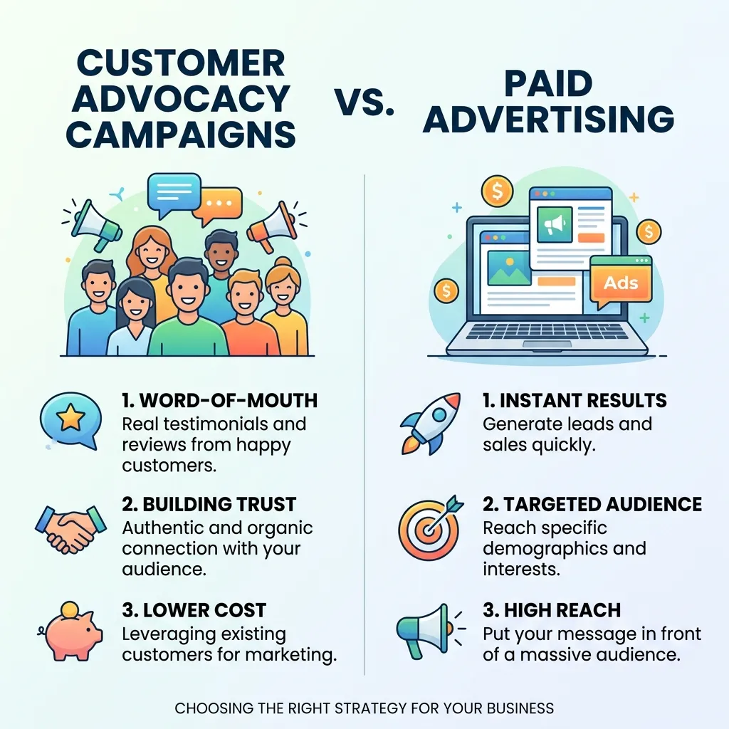 Campaigns vs. Paid Advertising