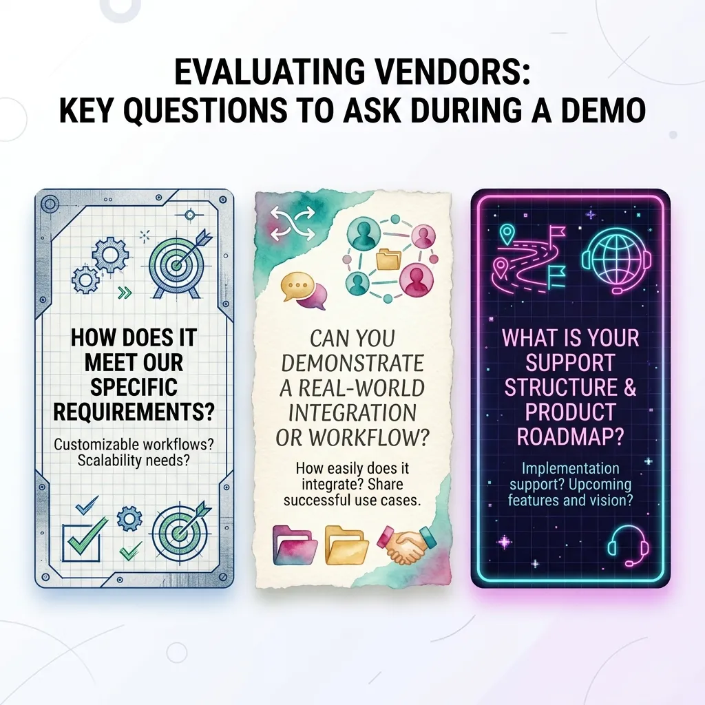 Evaluating Vendors Questions to Ask During a Demo